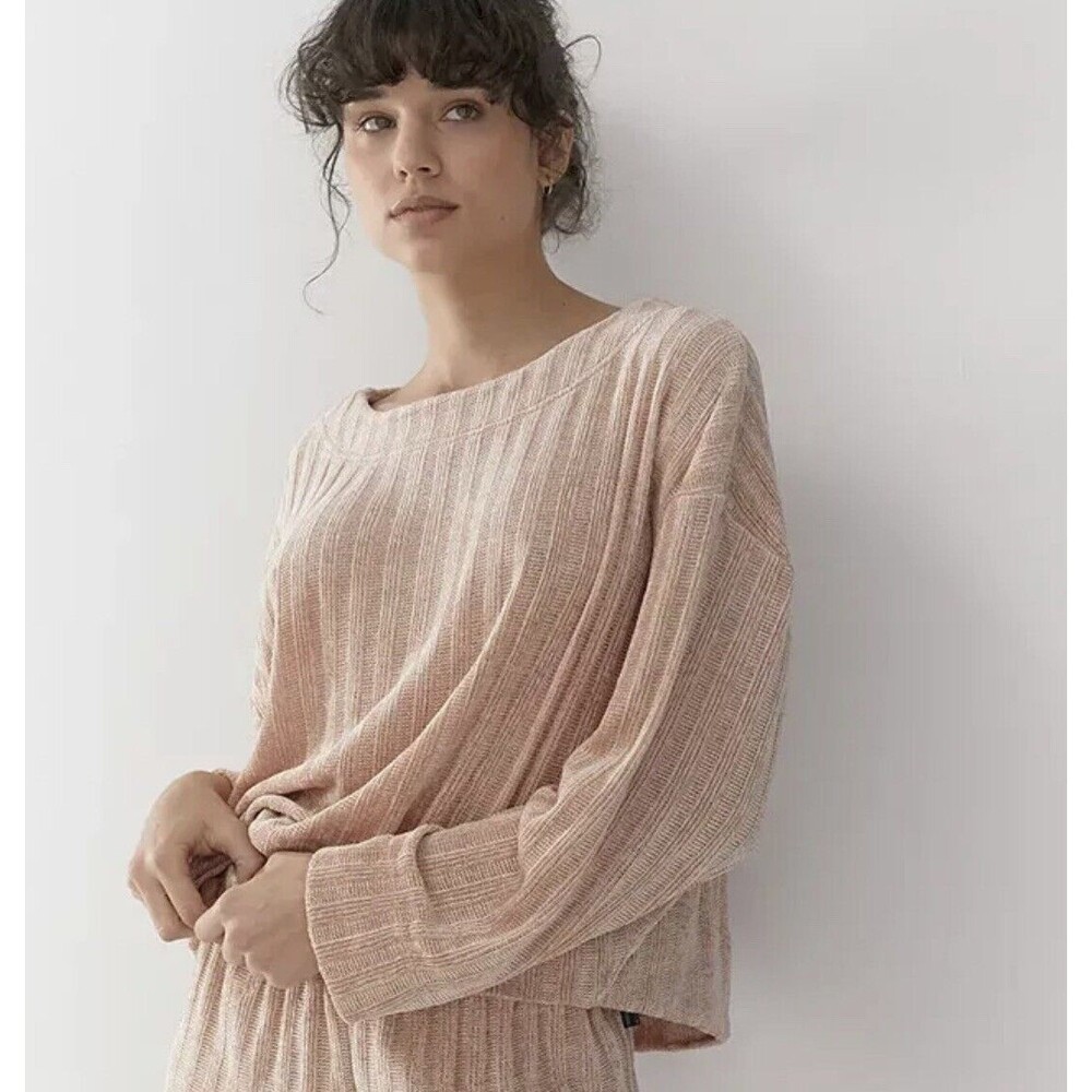 Out From Under Whistler Chenille Sweater Small Pink Urban Outfitters Oversized